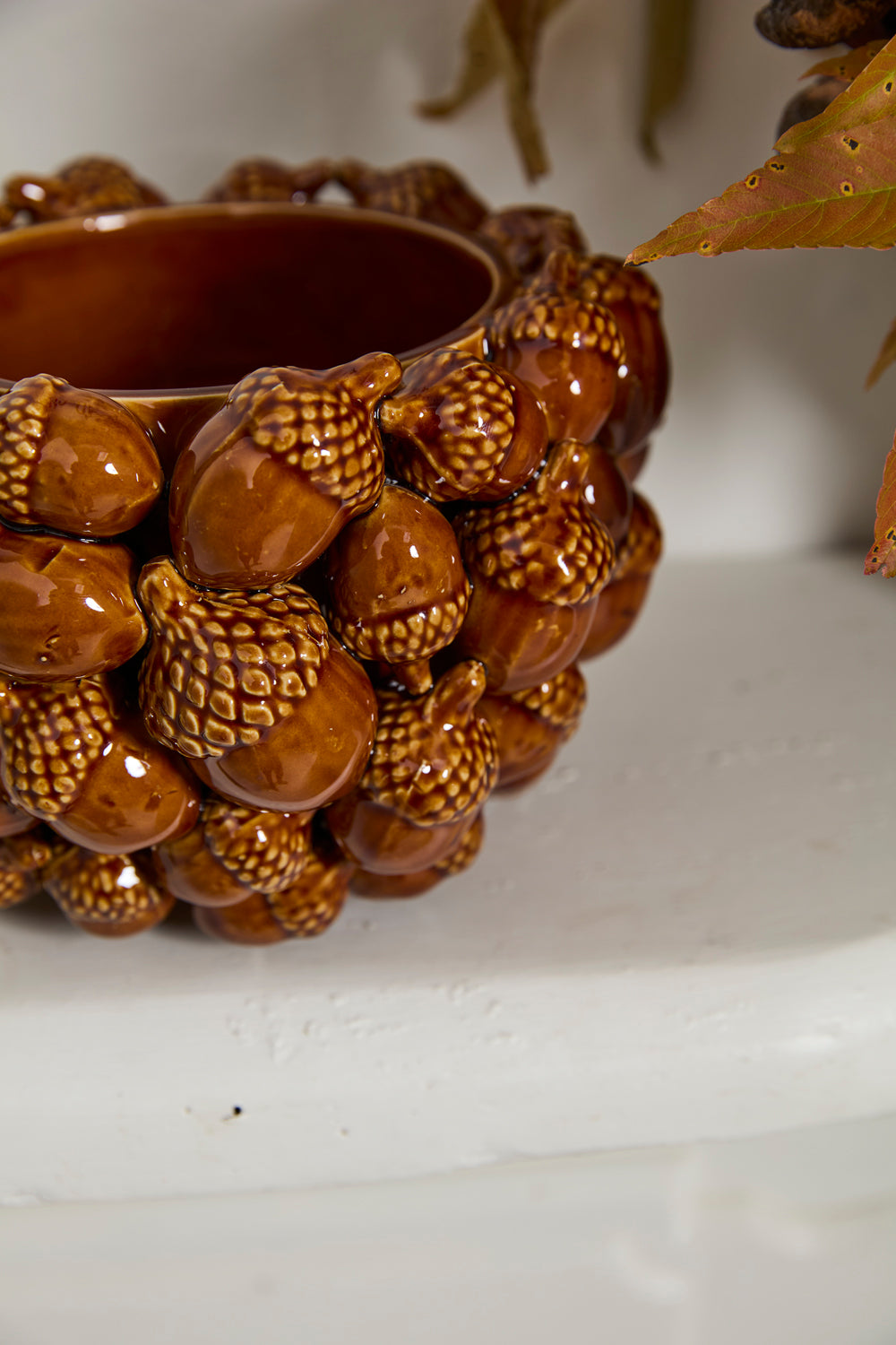 Acorn Pot By Accent Decor | Planters, Troughs & Cachepots | Modishstore - 8