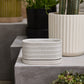 Zelle Planter with Saucer Set of 4 By Accent Decor | Planters, Troughs & Cachepots | Modishstore - 6