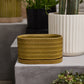 Zelle Planter with Saucer Set of 4 By Accent Decor | Planters, Troughs & Cachepots | Modishstore - 8