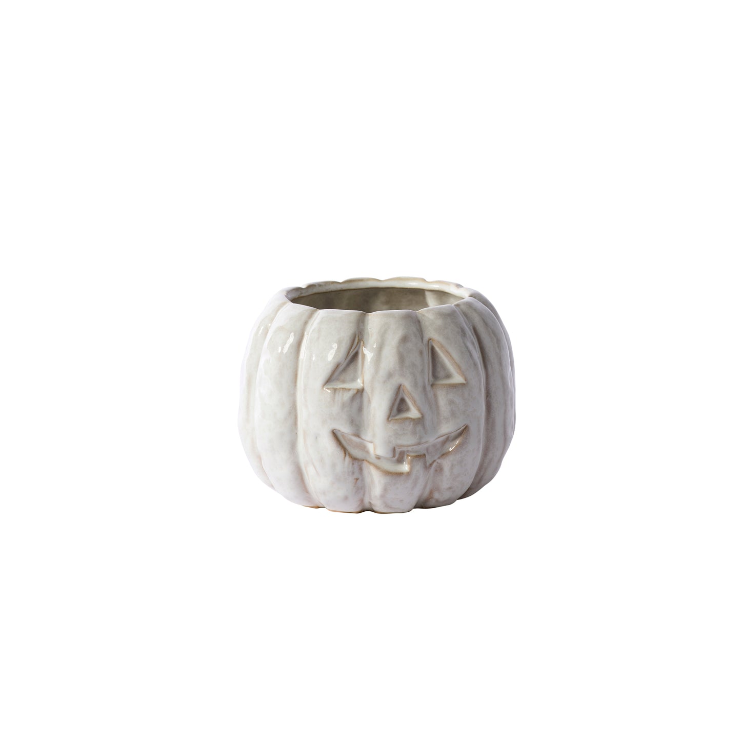 Glazed Pumpkin Pot Set of 2 By Accent Decor | Planters, Troughs & Cachepots | Modishstore - 2