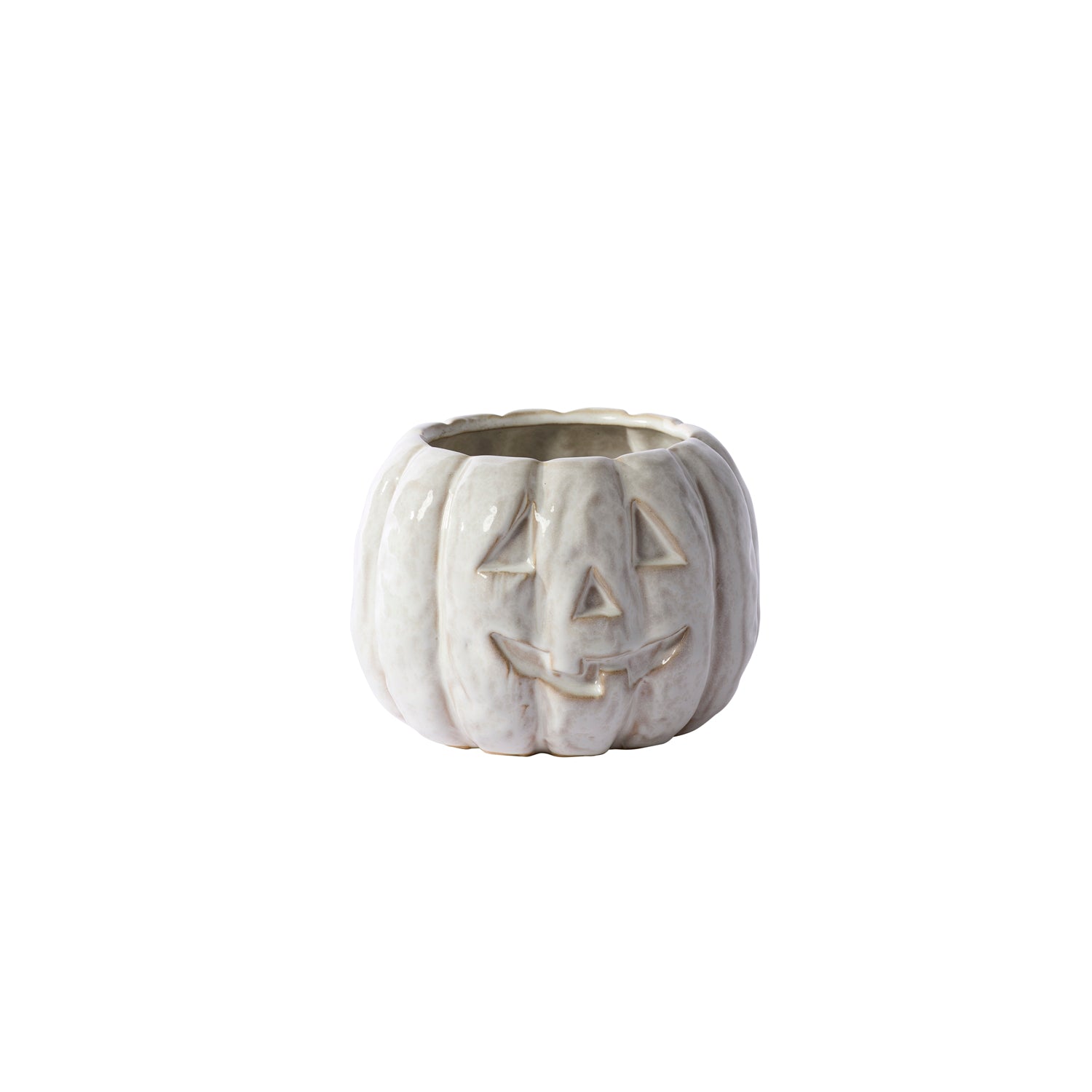 Glazed Pumpkin Pot Set of 2 By Accent Decor | Planters, Troughs & Cachepots | Modishstore - 2