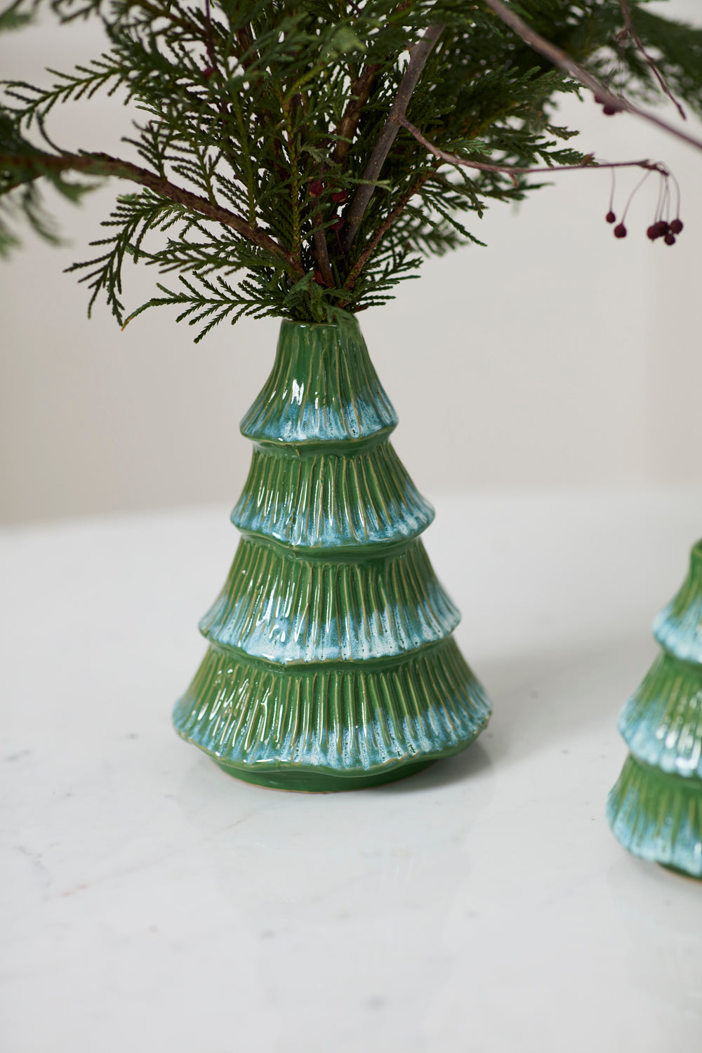 Tree Frost Candleholder Set of 4 By Accent Decor | Candle Holders | Modishstore - 10
