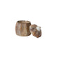 Sweet Birch Canister Set of 2 By Accent Decor | Planters, Troughs & Cachepots | Modishstore - 2
