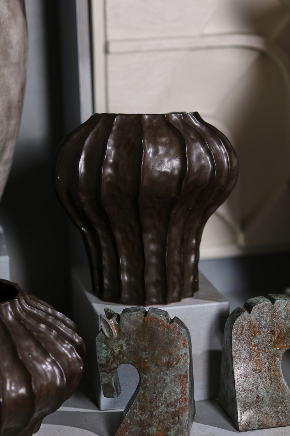 Attica Vase By Accent Decor | Vases | Modishstore - 13