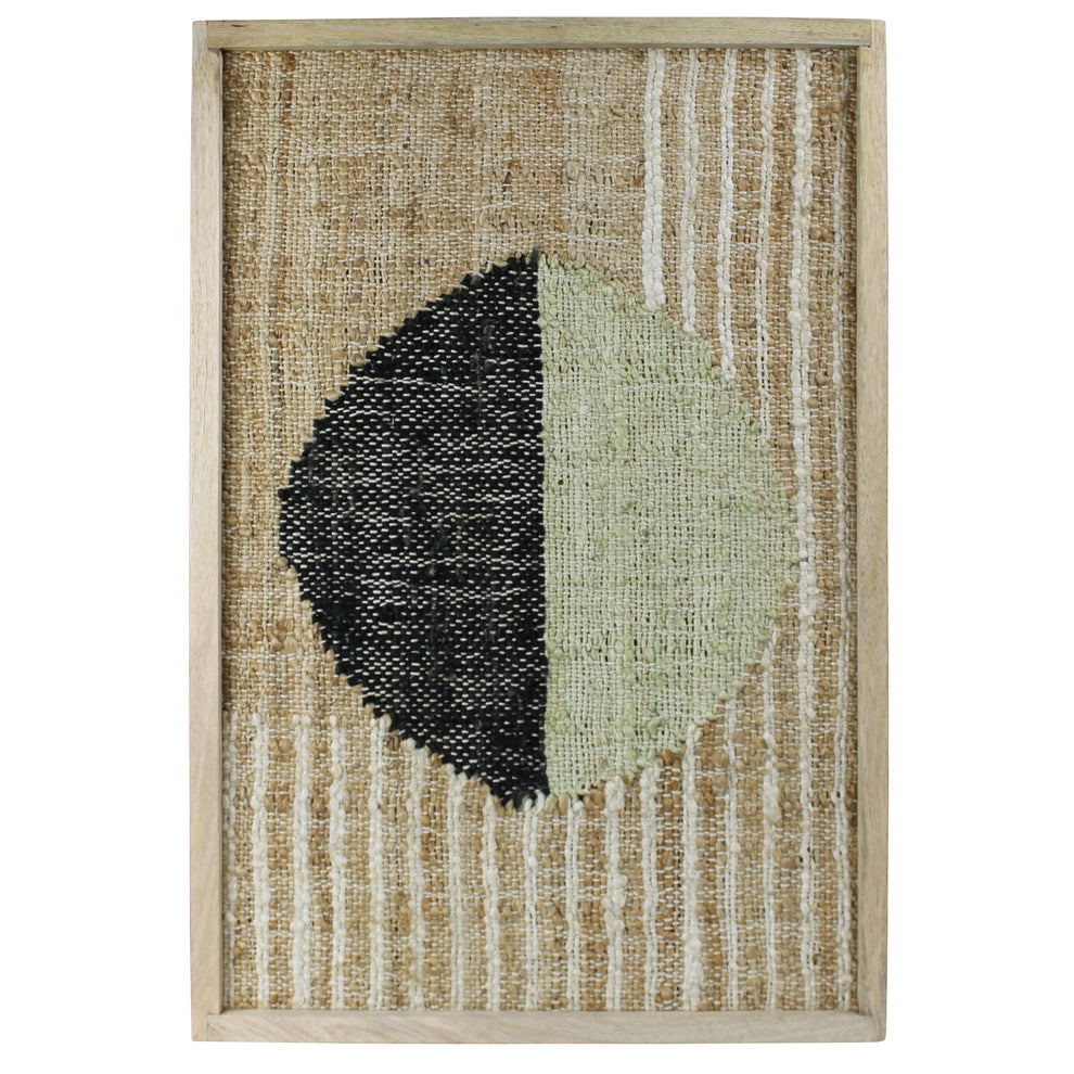 Mana Woven Wall Art, Bisected Circle By HomArt | Wall Art | Modishstore - 4