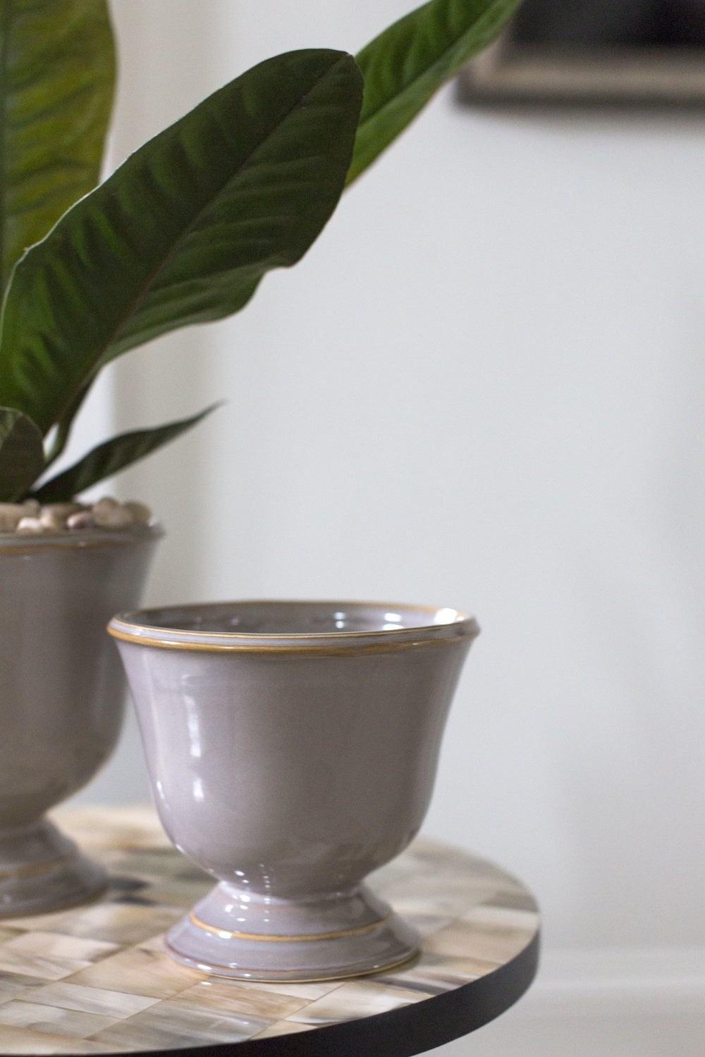 Cara Compote Set of 4 By Accent Decor | Planters, Troughs & Cachepots | Modishstore - 5