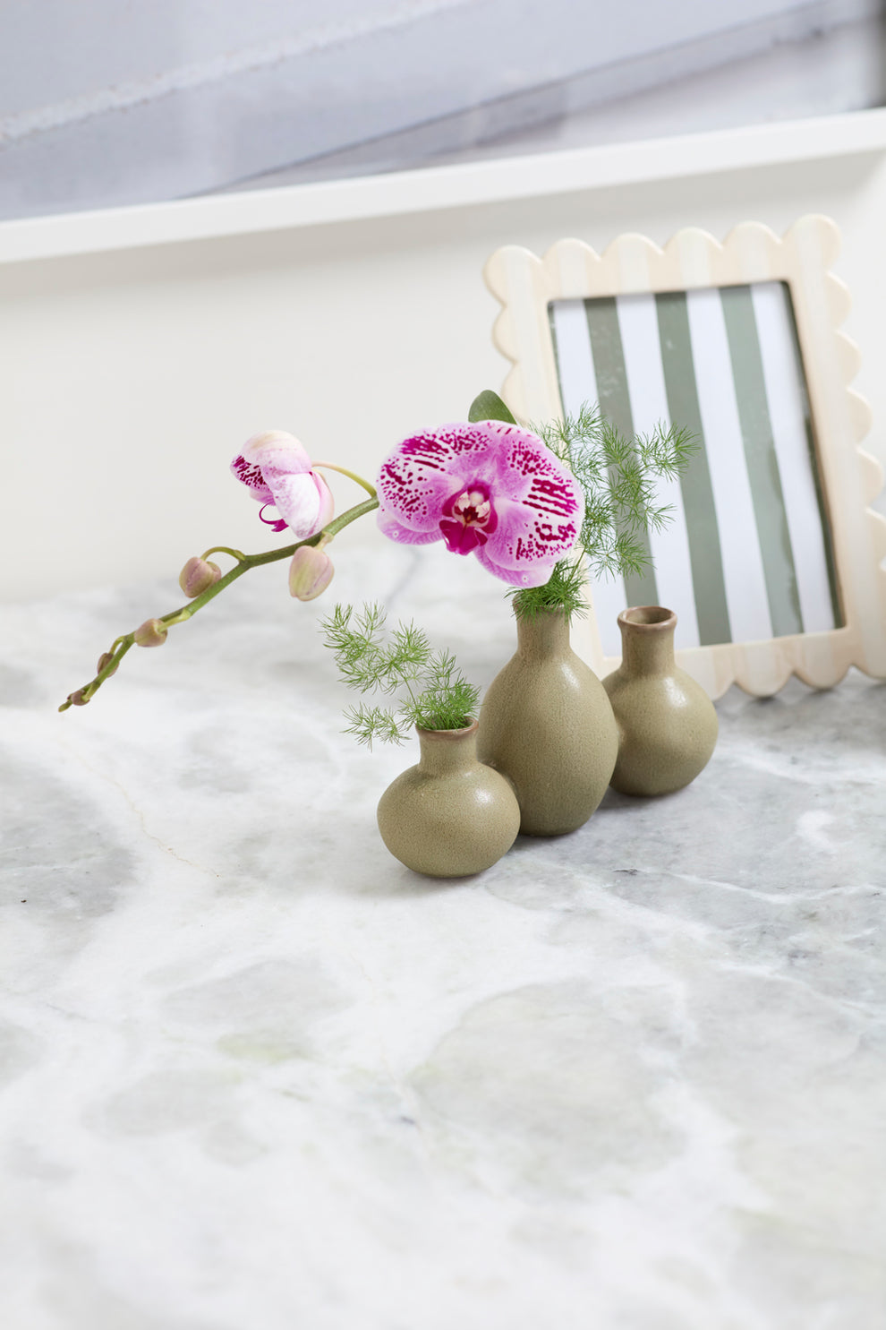 Thyme Budvase Set of 4 By Accent Decor | Vases | Modishstore - 5