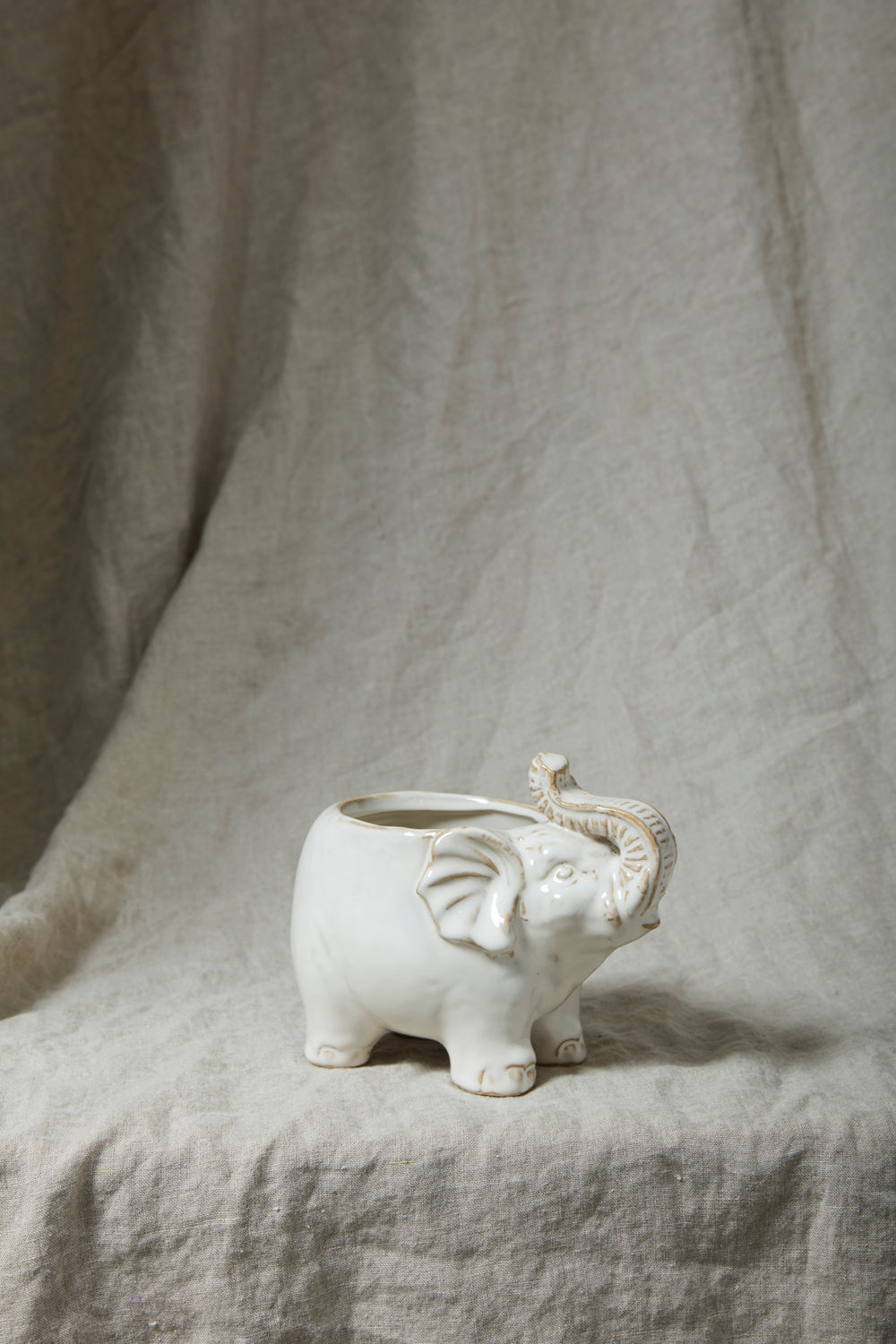 Elephant Pot Set of 8 By Accent Decor | Planters, Troughs & Cachepots | Modishstore - 7
