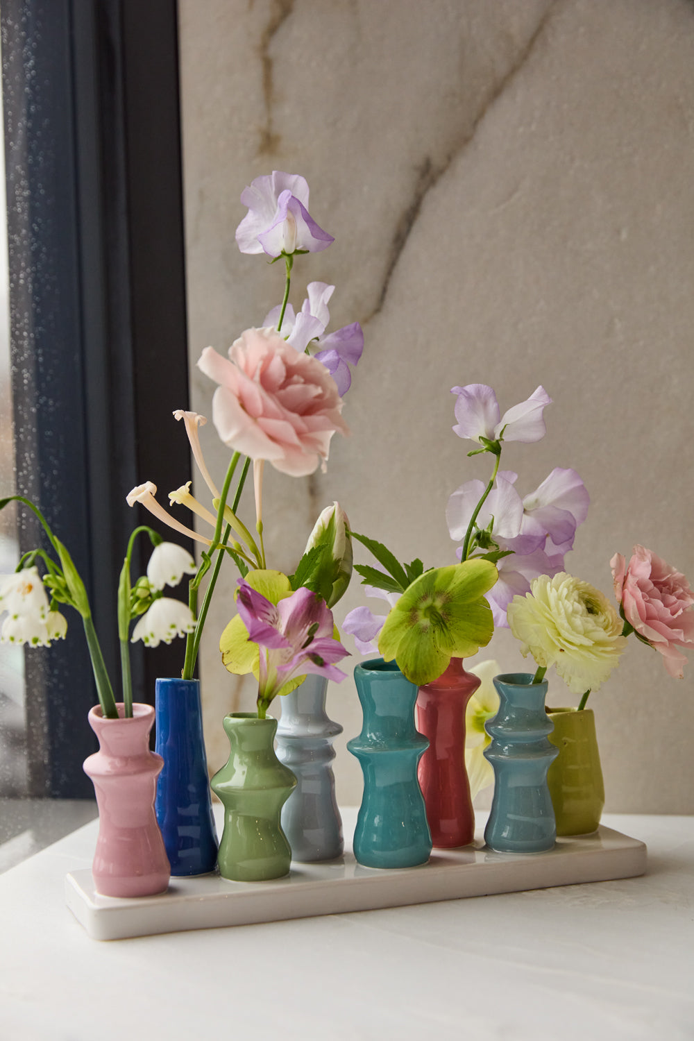 Totty Budvase Set of 2 By Accent Decor | Vases | Modishstore - 5