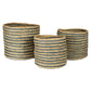 Bossa Hemp Baskets, Set of 6 By HomArt | Bins, Baskets & Buckets | Modishstore - 3