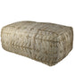 Malika Pouf, Hemp, Natural By HomArt | Poufs | Modishstore - 2