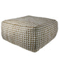 Elin Pouf, Hemp & Cotton By HomArt | Poufs | Modishstore - 2