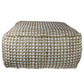 Elin Pouf, Hemp & Cotton By HomArt | Poufs | Modishstore - 4