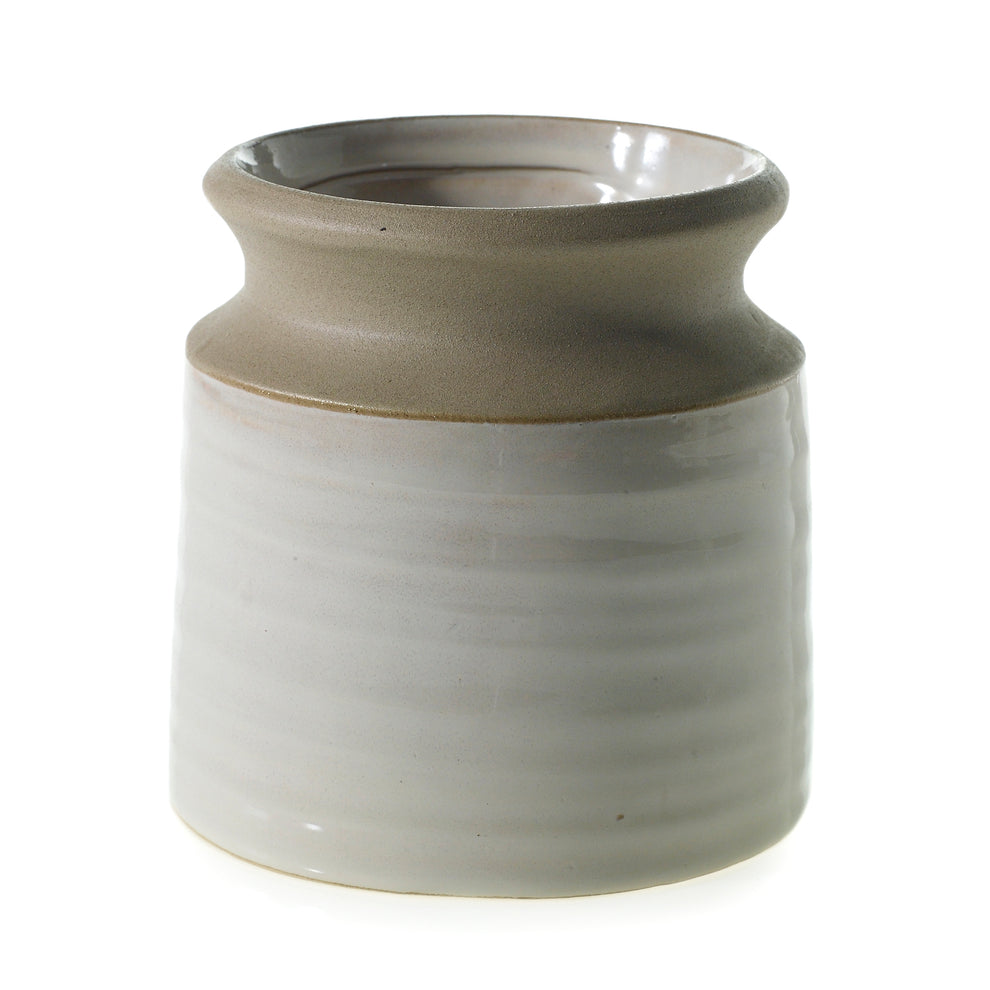 Pottery Vase Set of 8 By Accent Decor | Vases | Modishstore - 5