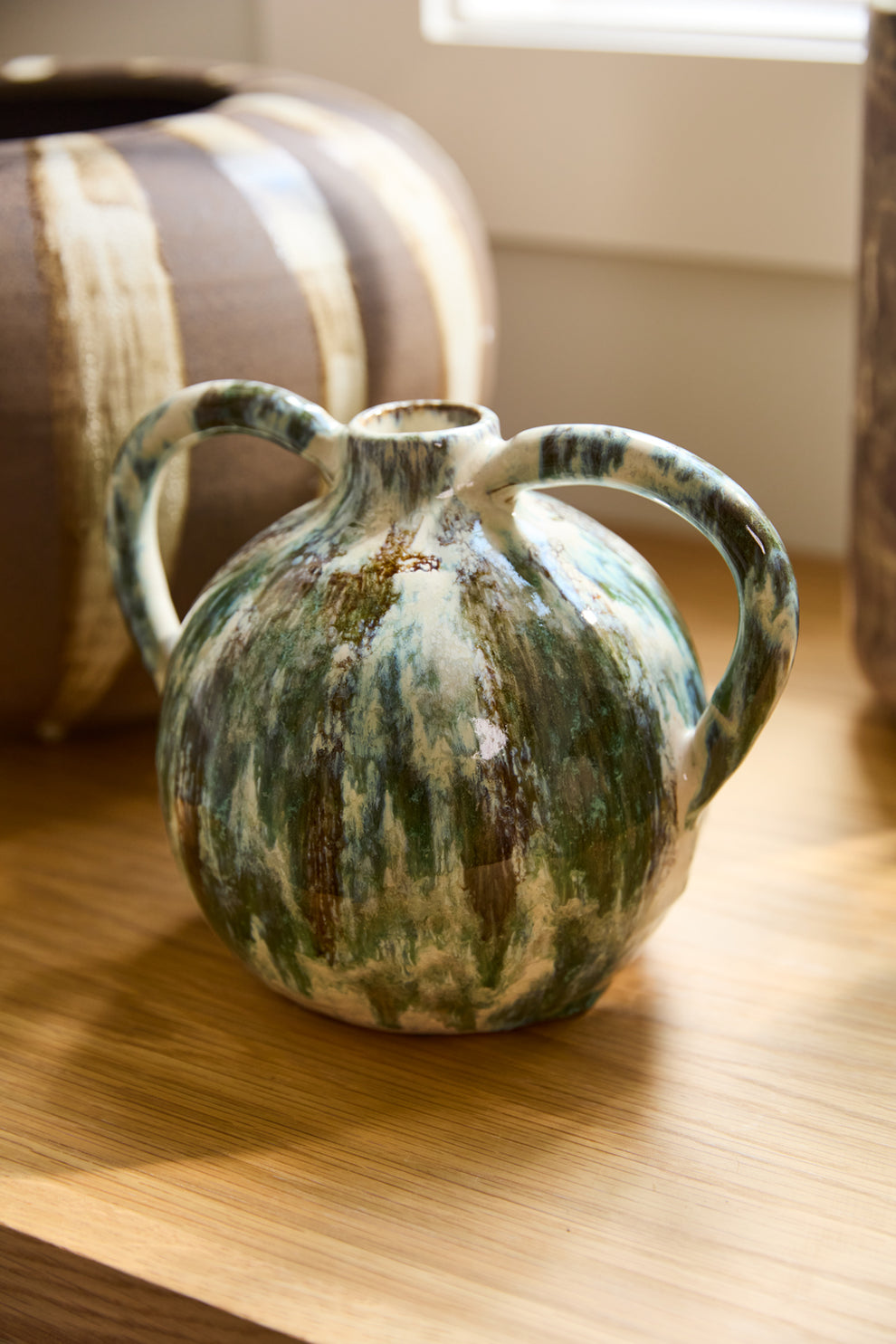 Mallika Jug Set of 2 By Accent Decor | Planters, Troughs & Cachepots | Modishstore - 5