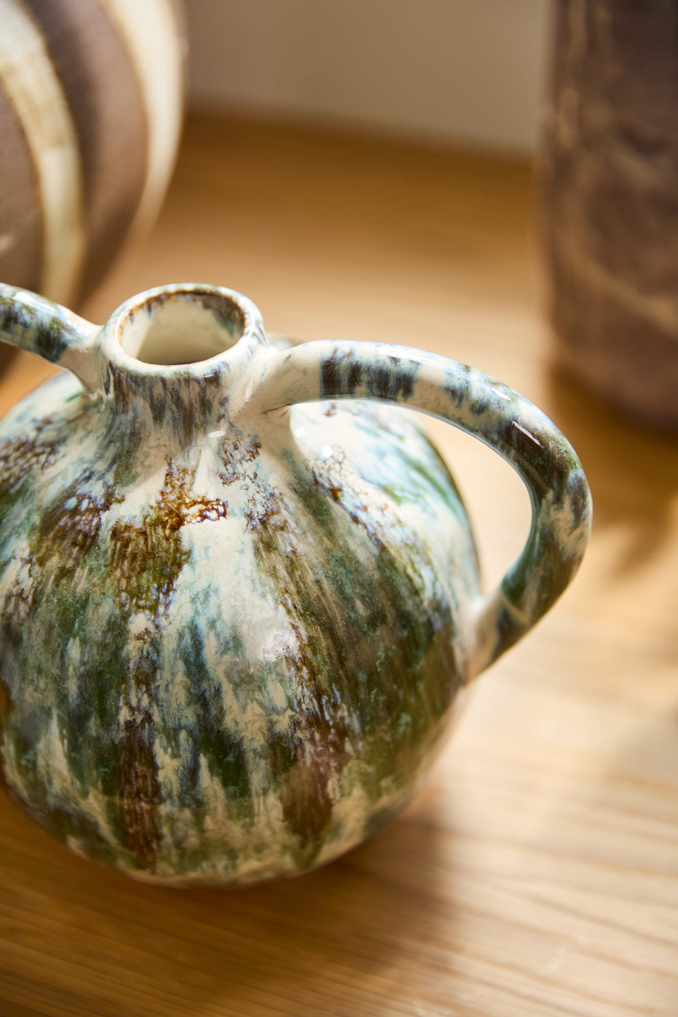 Mallika Jug Set of 2 By Accent Decor | Planters, Troughs & Cachepots | Modishstore - 6