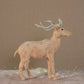 Blush Stag Standing - Large - Stonewashed Pink By HomArt | Animals & Pets | Modishstore - 1