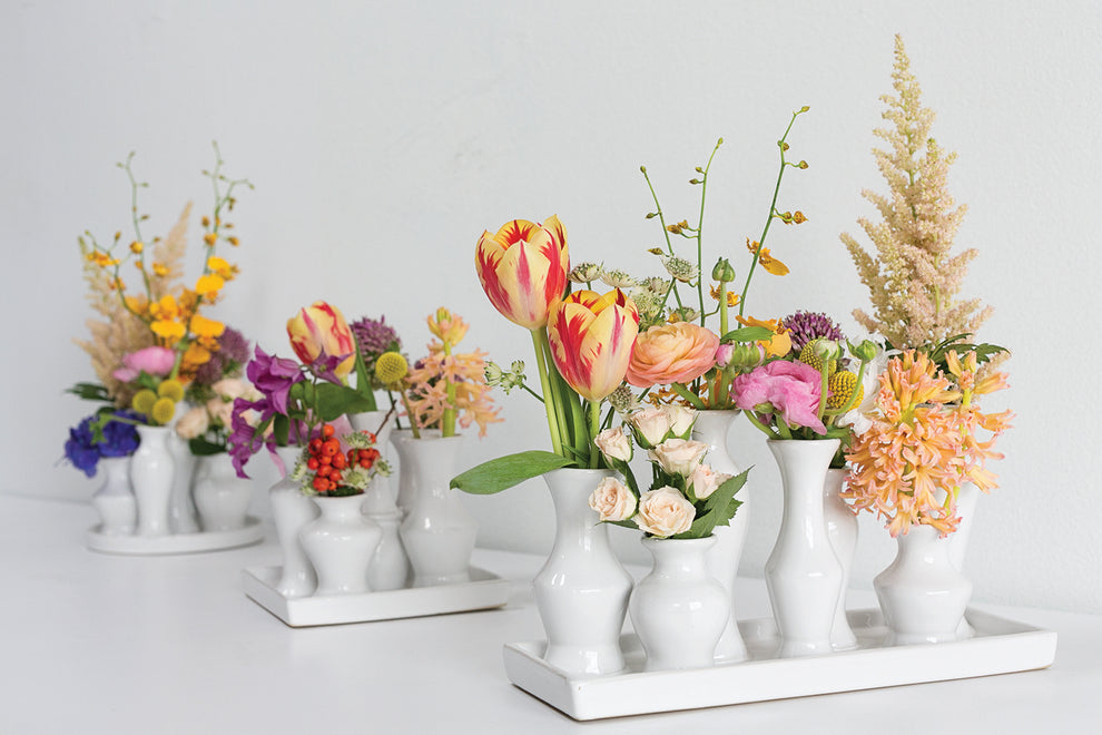 Chic Budvase Set of 2 By Accent Decor | Vases | Modishstore - 7