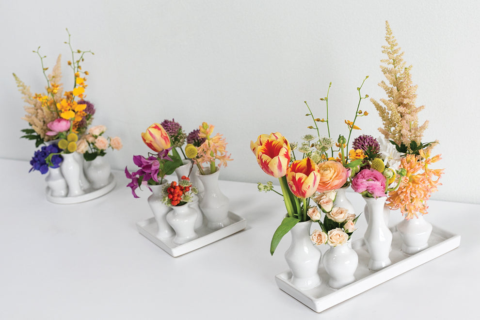 Chic Budvase Set of 2 By Accent Decor | Vases | Modishstore - 8