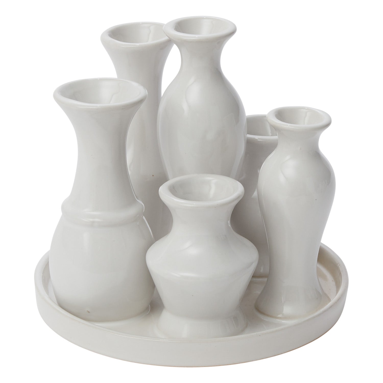 Chic Budvase Set of 2 By Accent Decor | Vases | Modishstore - 15