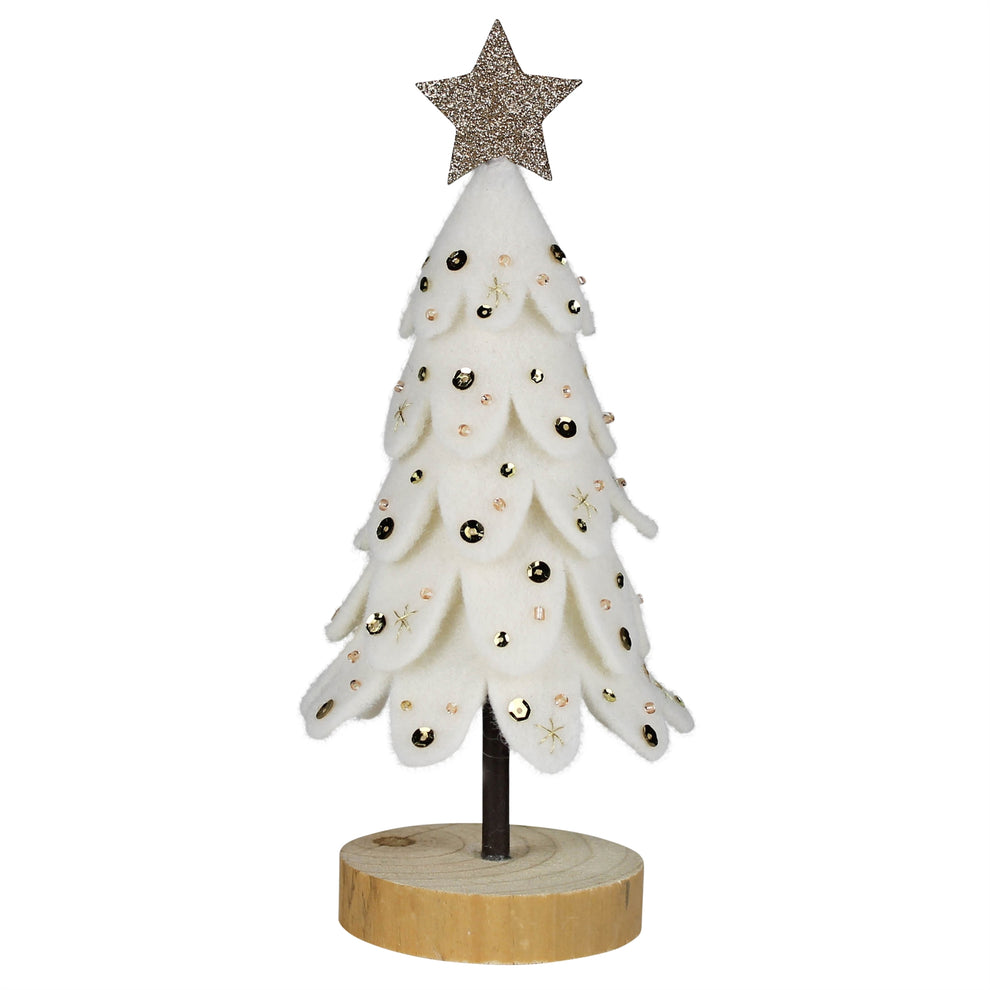 Dazzled Tree, Green Set Of 4 By HomArt | Tabletop Trees | Modishstore - 3