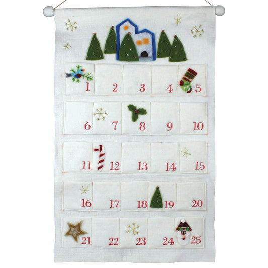 Advent Calendar, Felt By HomArt | Ornaments | Modishstore