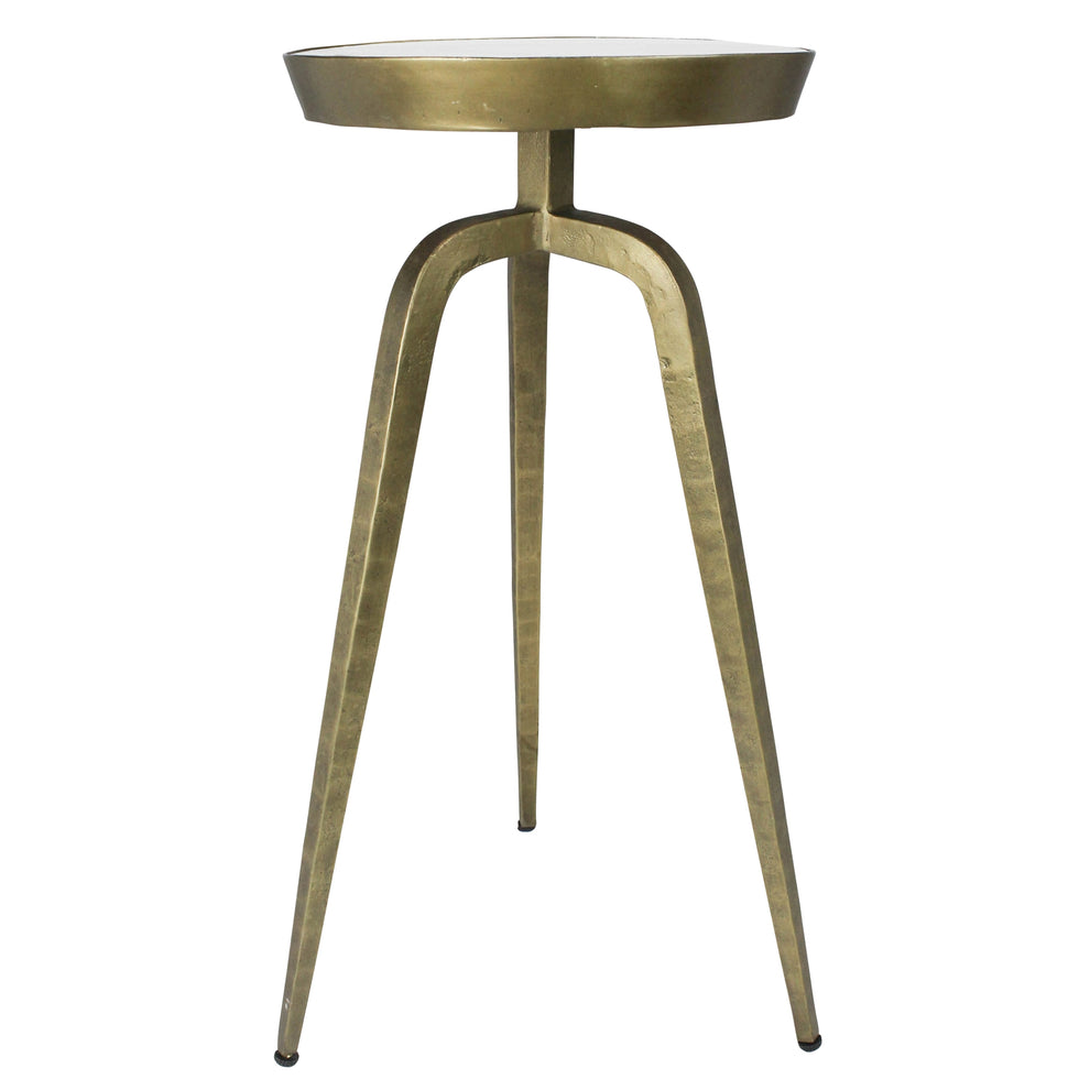 Walker Side Tables, Brass & Marble - Set of 2 By HomArt | Side Tables | Modishstore - 2