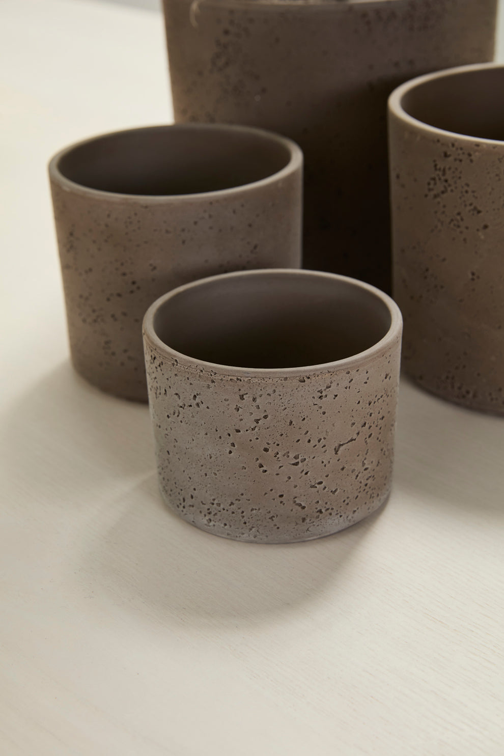Fulton Pot Set of 8 By Accent Decor | Planters, Troughs & Cachepots | Modishstore - 8