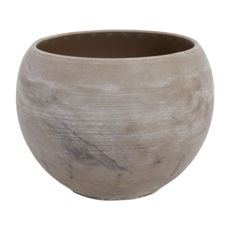 Astrid Pot 12.5"x 9.25" By Accent Decor | Planters, Troughs & Cachepots | Modishstore - 1