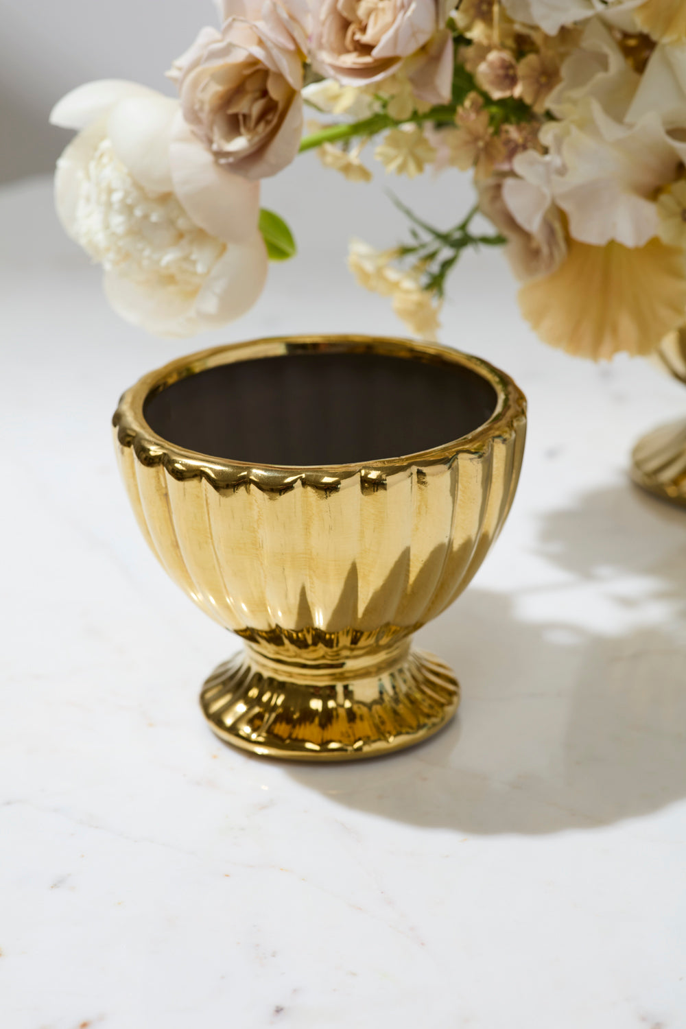 Coronation Compote Set of 4 By Accent Decor | Planters, Troughs & Cachepots | Modishstore - 12
