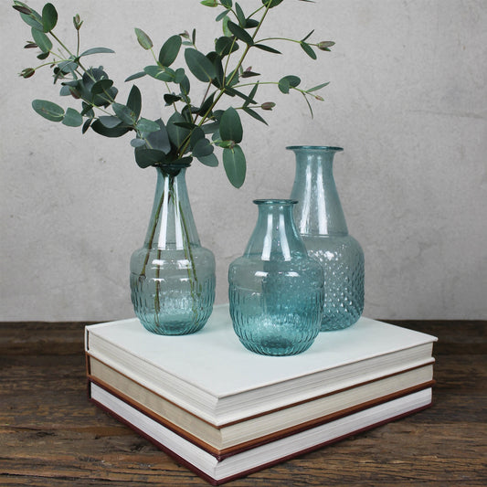 Azure Vase - Large Set Of 4 By HomArt | Vases | Modishstore
