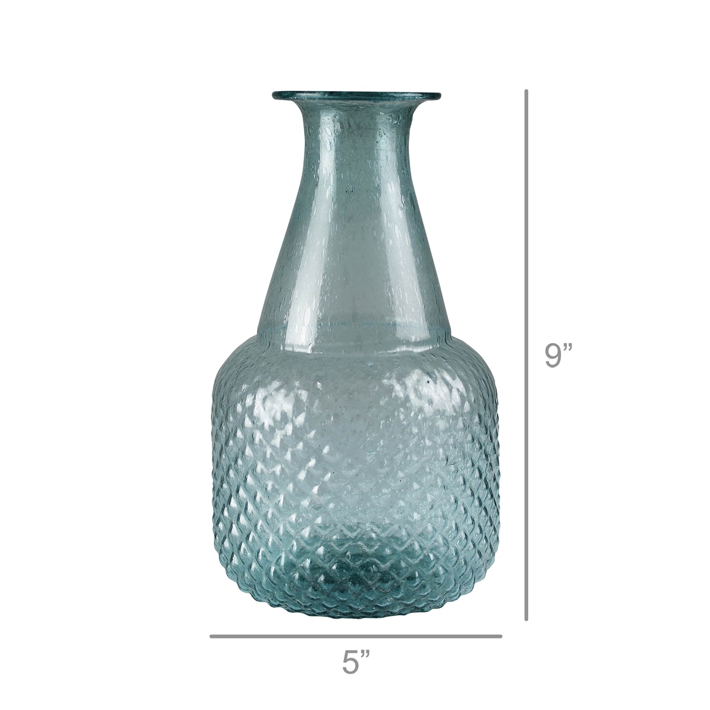 Azure Vase - Large Set Of 4 By HomArt | Vases | Modishstore - 3