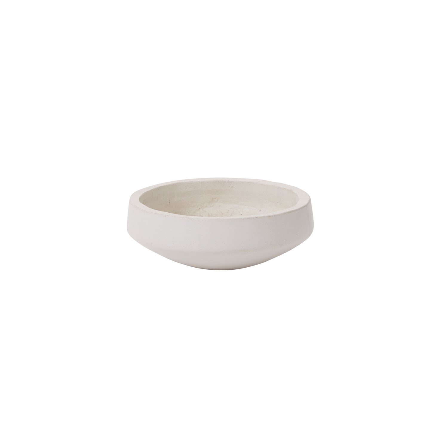Newport White Low Bowl Set of 2 By Accent Decor | Decorative Bowls | Modishstore - 2