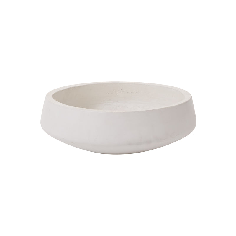 Newport White Low Bowl Set of 2 By Accent Decor | Decorative Bowls | Modishstore - 7