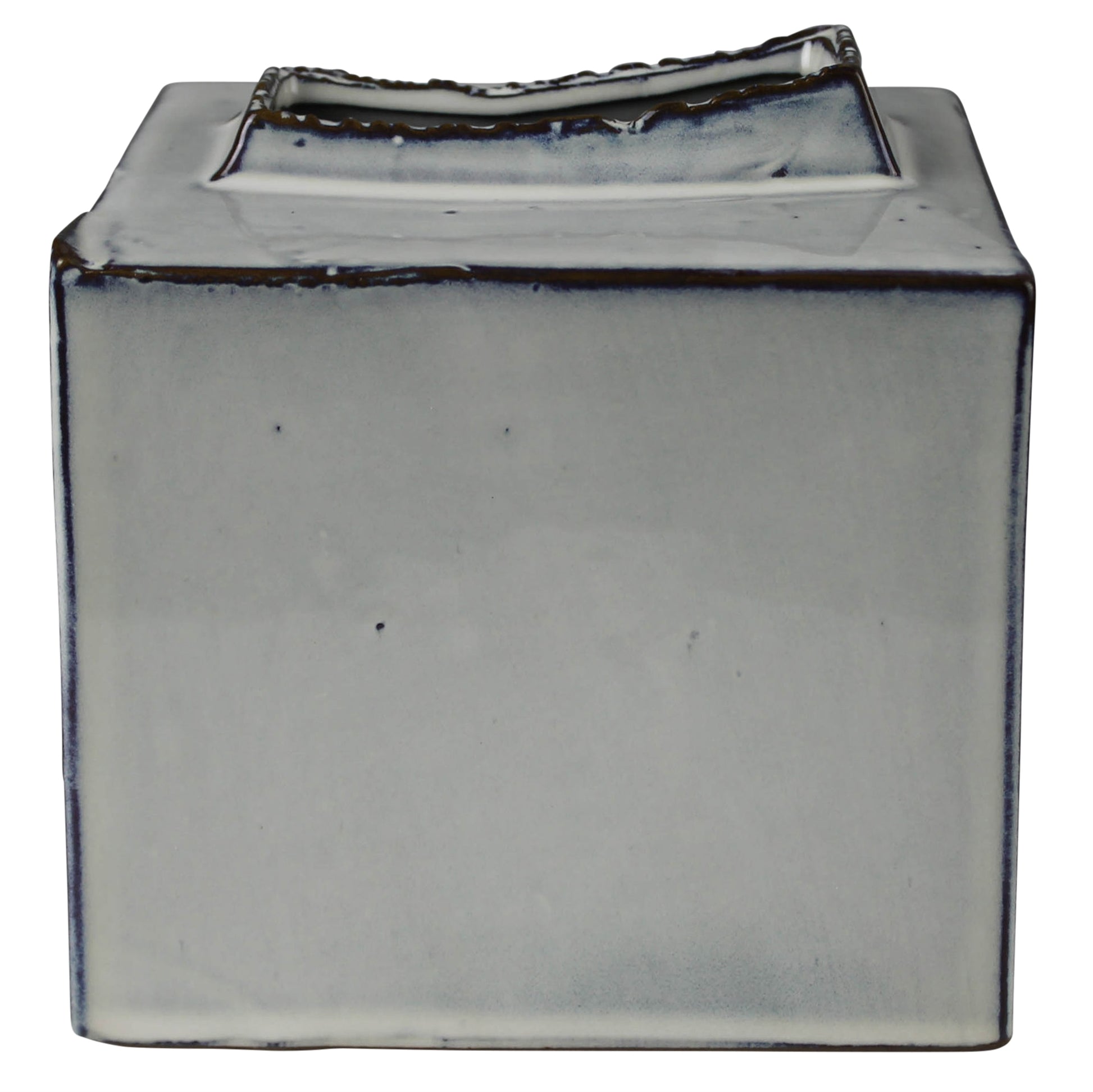 Britta Vase, Ceramic - Square Set Of 4 By HomArt | Vases | Modishstore - 3