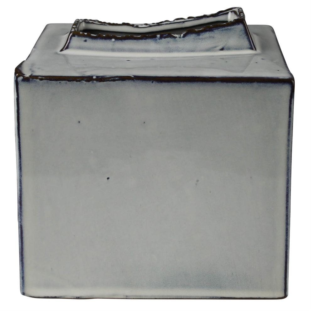 Britta Vase, Ceramic - Square Set Of 4 By HomArt | Vases | Modishstore - 3