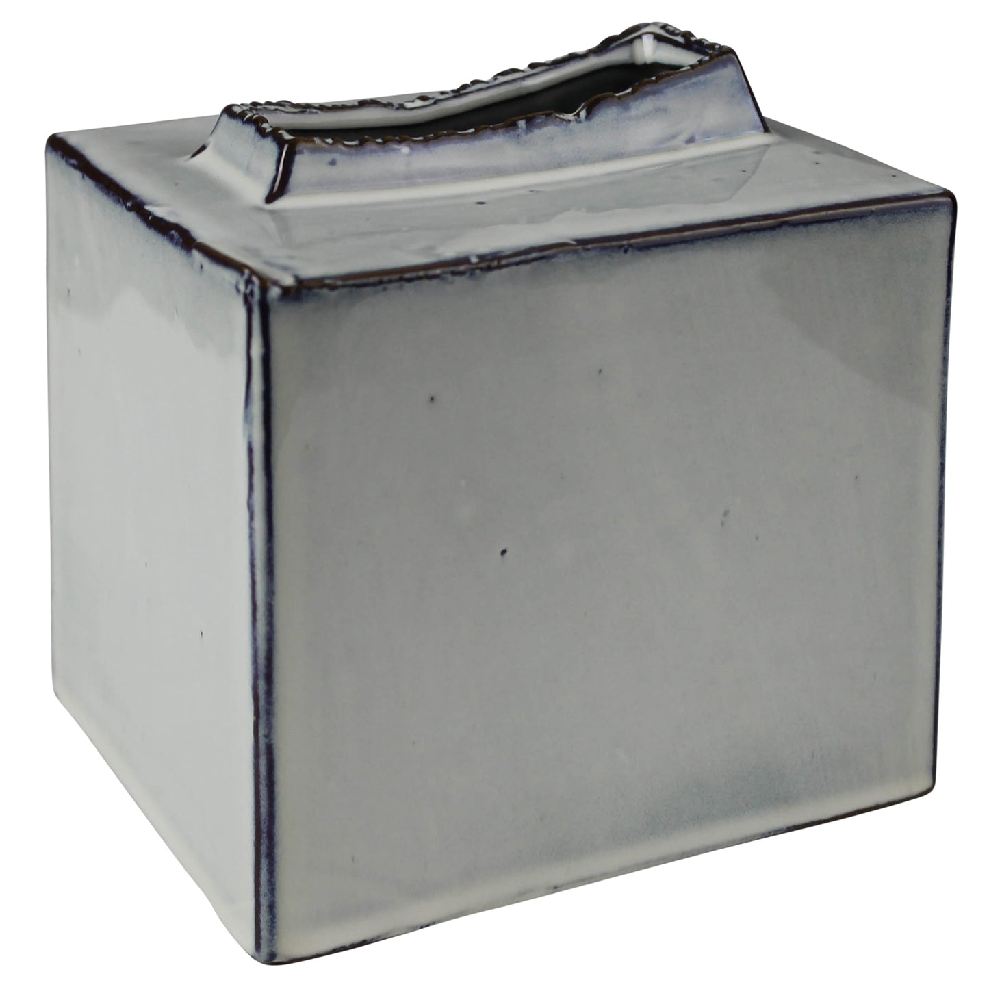 Britta Vase, Ceramic - Square Set Of 4 By HomArt | Vases | Modishstore - 2