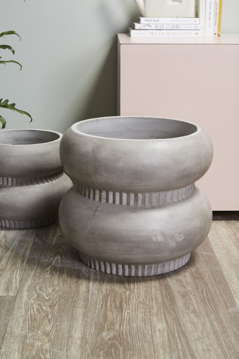 Huntington Planter 17.25" x  15.25" By Accent Decor | Planters, Troughs & Cachepots | Modishstore - 5