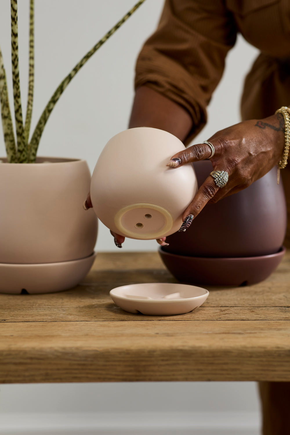Dalton Pot Set of 4 By Accent Decor | Planters, Troughs & Cachepots | Modishstore - 9