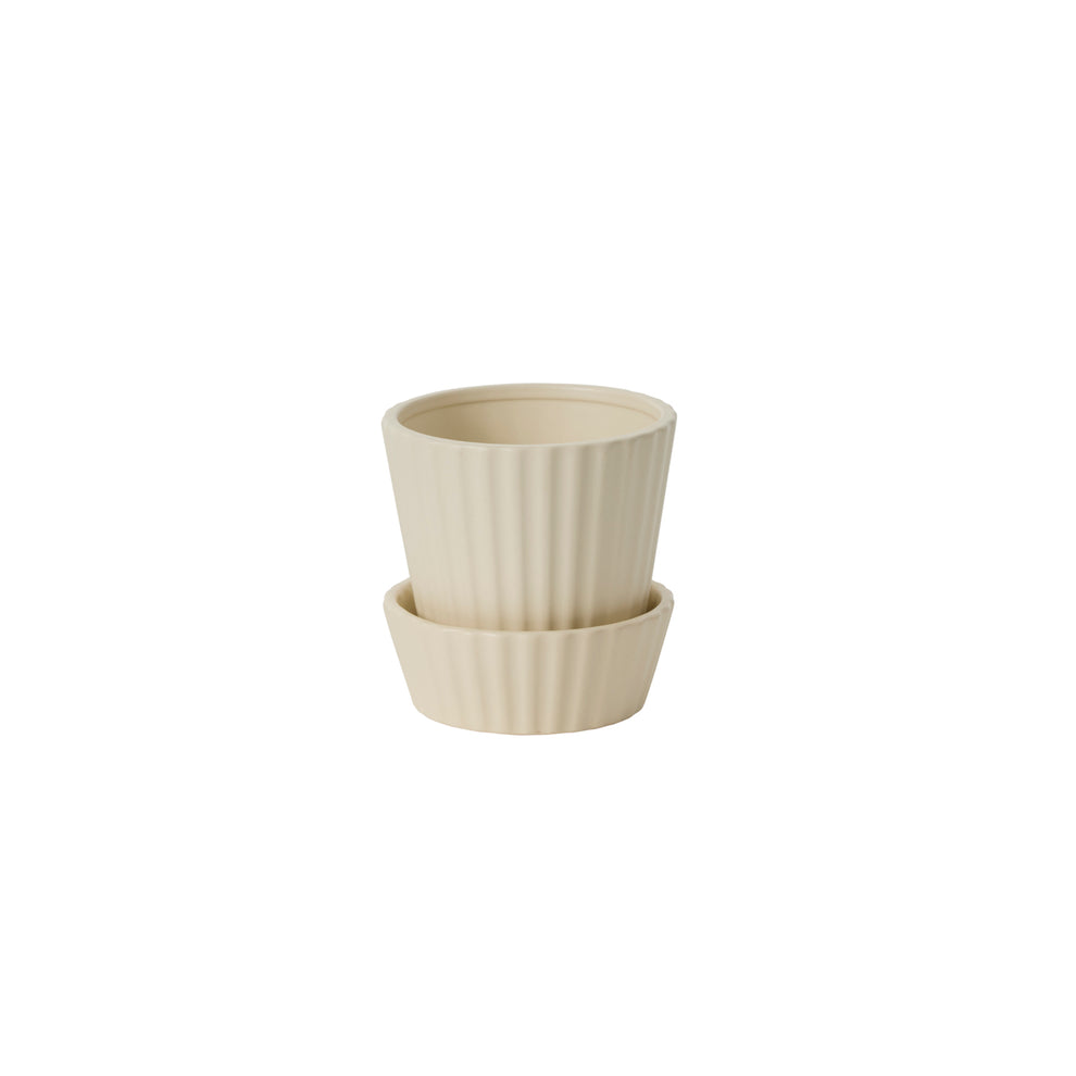 Quincy Pot Set of 4 By Accent Decor | Planters, Troughs & Cachepots | Modishstore - 2