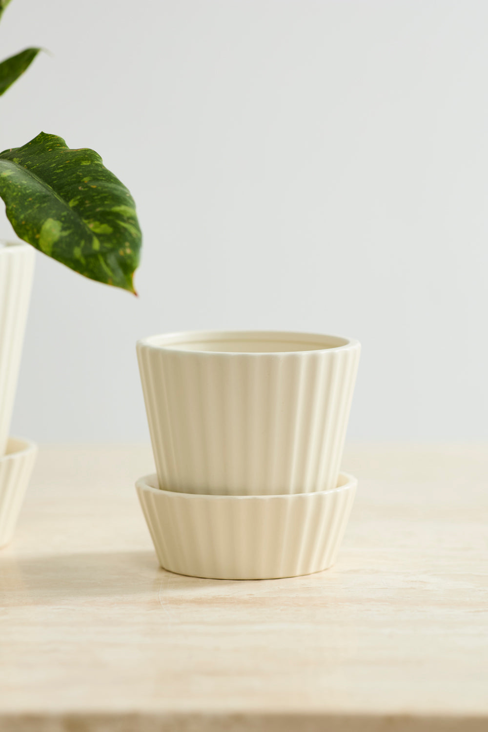 Quincy Pot Set of 4 By Accent Decor | Planters, Troughs & Cachepots | Modishstore - 7
