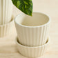 Quincy Pot Set of 4 By Accent Decor | Planters, Troughs & Cachepots | Modishstore - 6