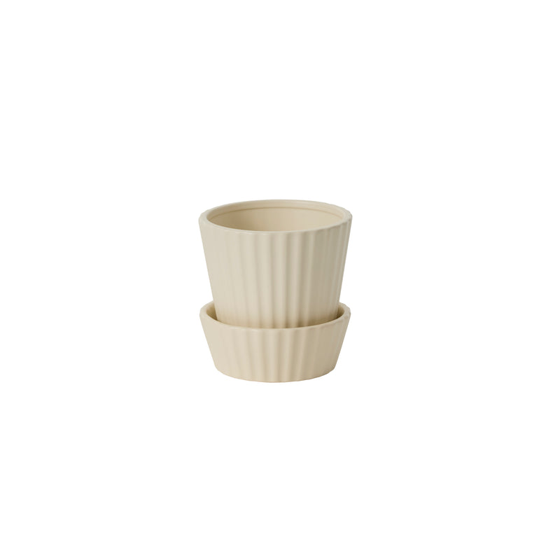Quincy Pot Set of 4 By Accent Decor | Planters, Troughs & Cachepots | Modishstore - 2