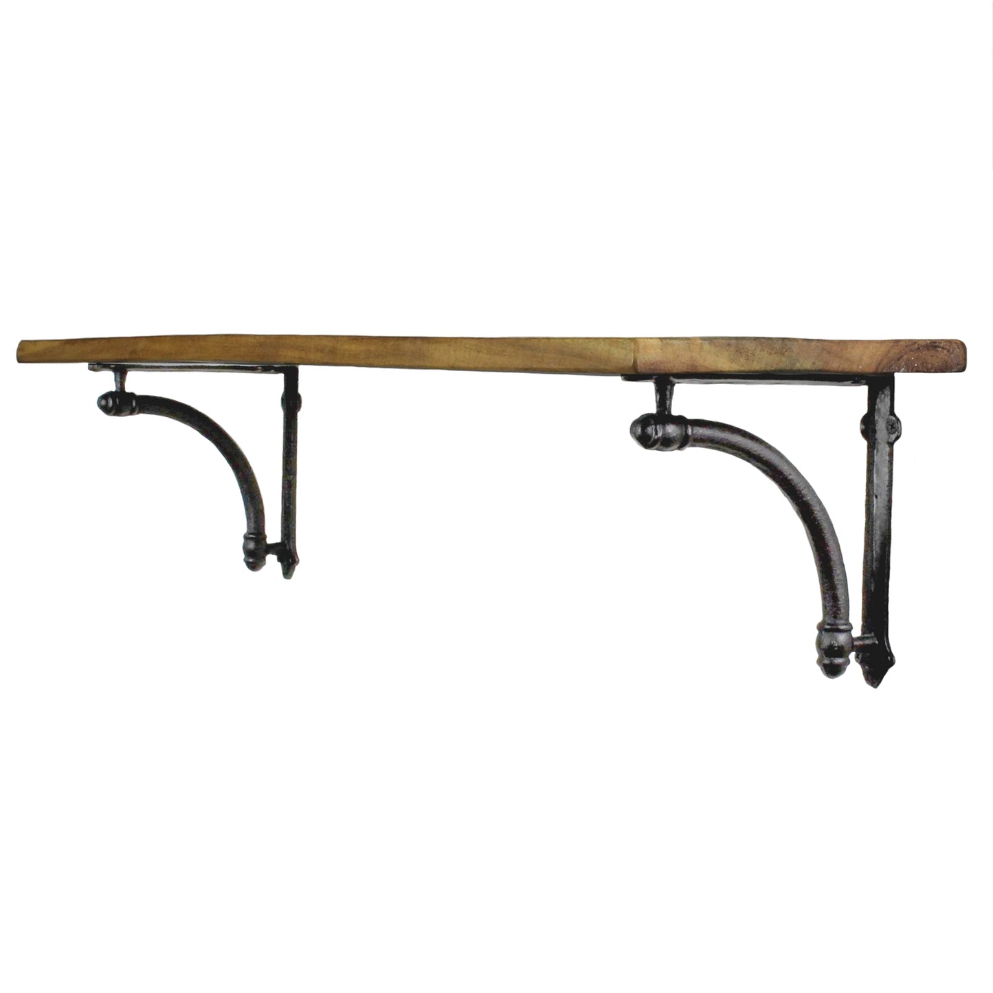 Williamsburg Shelf - 36 in - Antique Black Set Of 4 By HomArt | Wall Shelf | Modishstore - 3