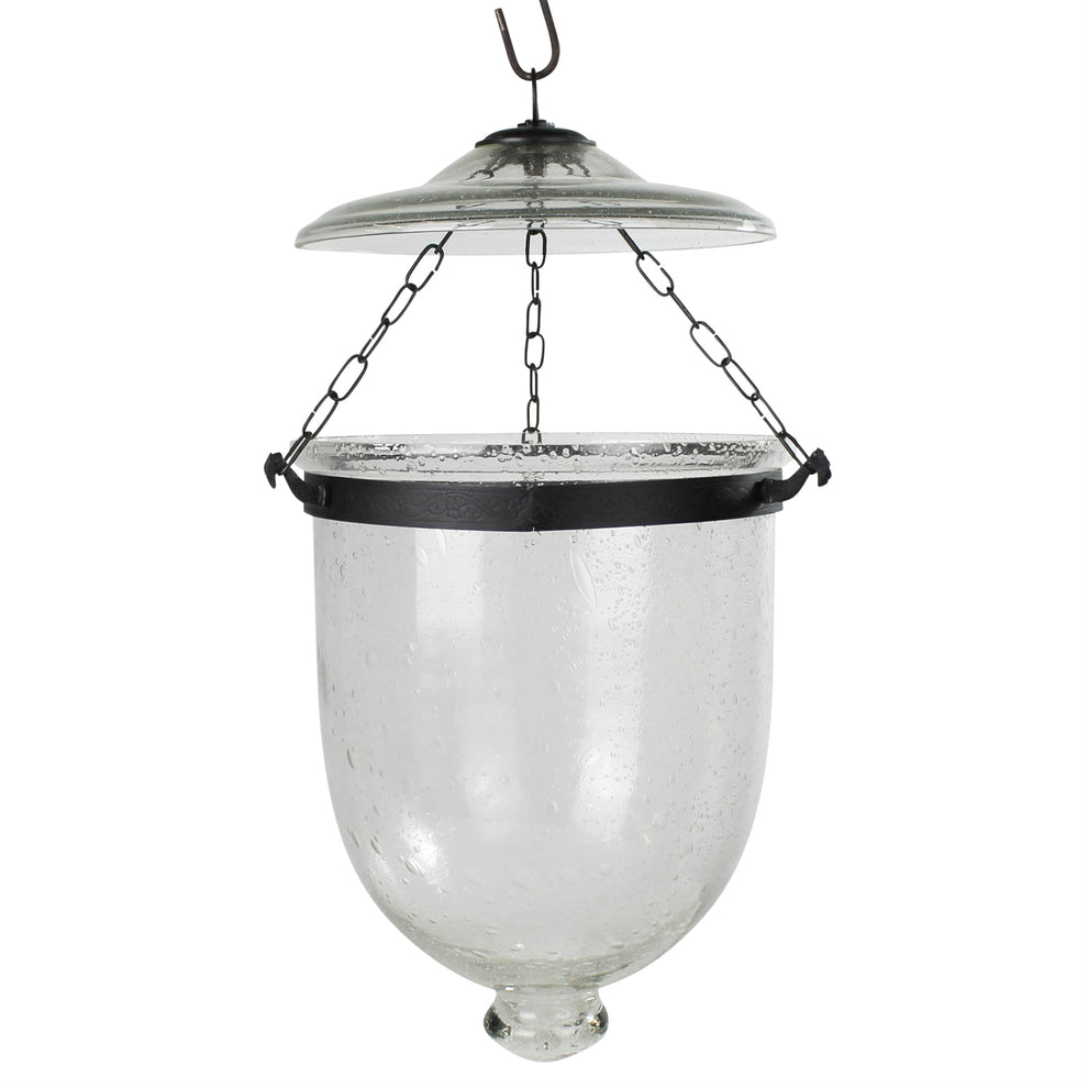 Hundi Cloche Lantern, Glass Set Of 4 By HomArt | Lanterns | Modishstore - 2