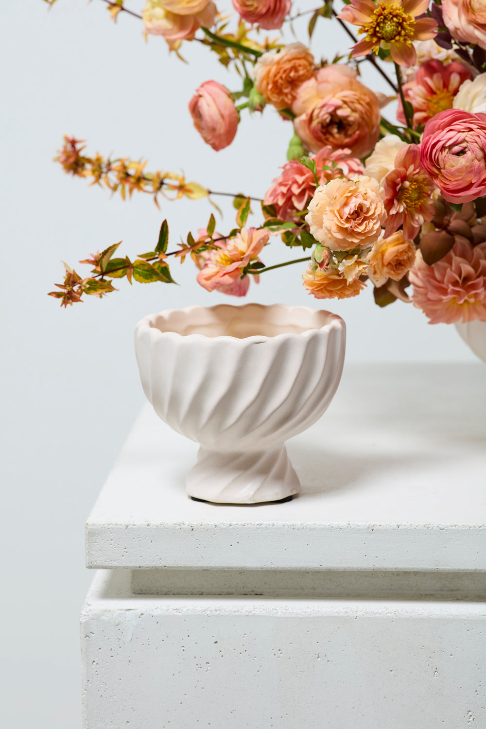Sway Compote Set of 4 By Accent Decor | Planters, Troughs & Cachepots | Modishstore - 6