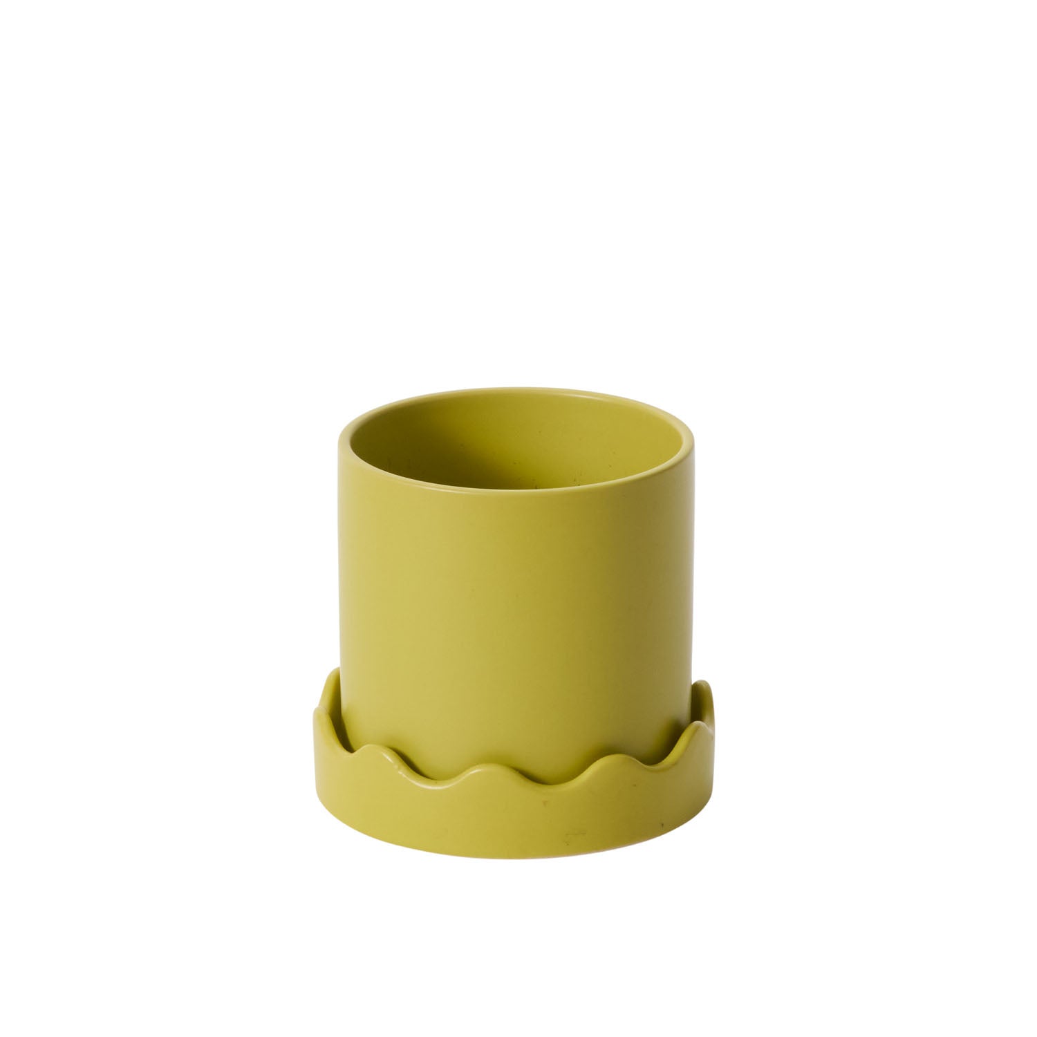 Pissaro Pot with Saucer Set of 4 By Accent Decor | Planters, Troughs & Cachepots | Modishstore - 9