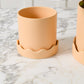 Pissaro Pot with Saucer Set of 4 By Accent Decor | Planters, Troughs & Cachepots | Modishstore - 14