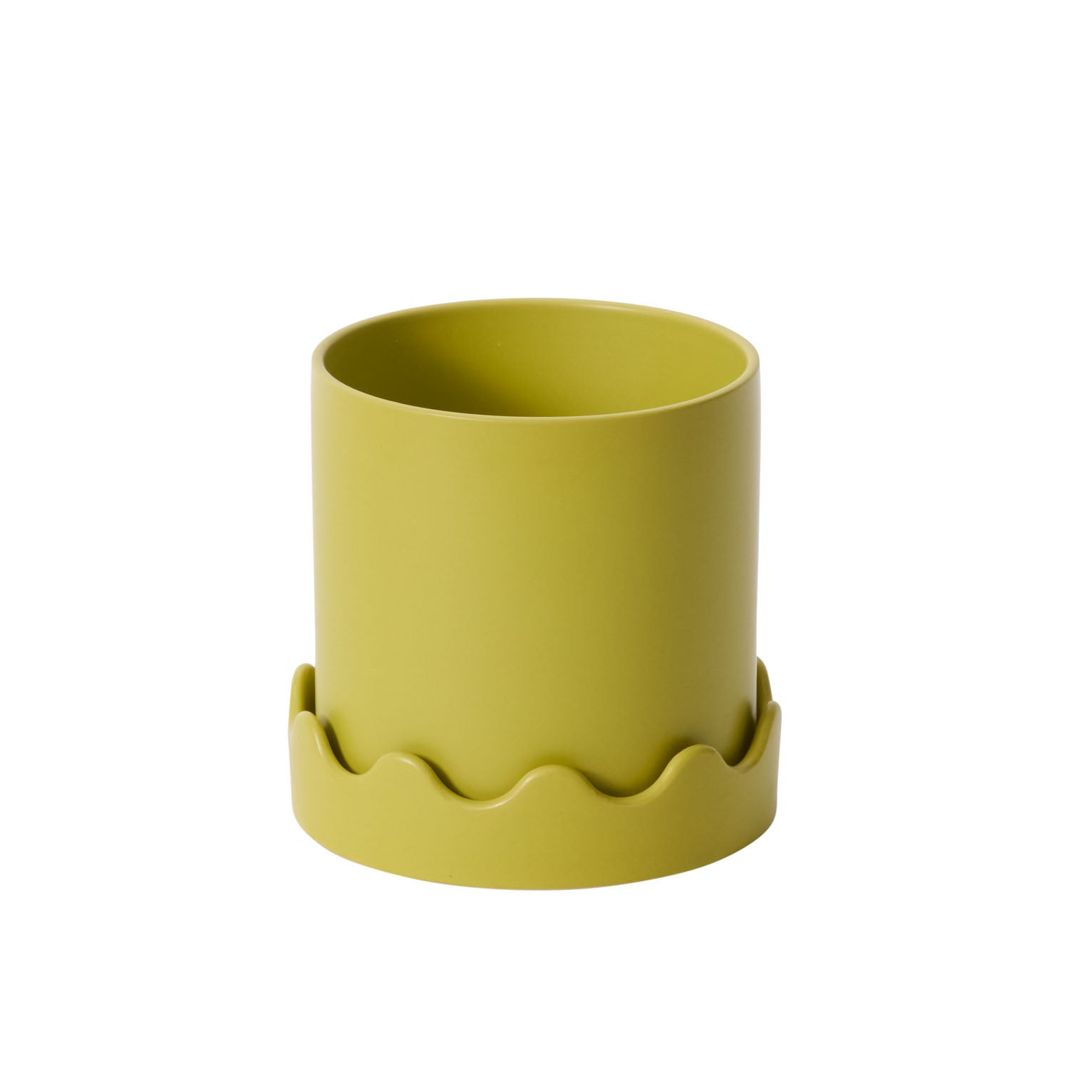 Pissaro Pot with Saucer Set of 4 By Accent Decor | Planters, Troughs & Cachepots | Modishstore - 11