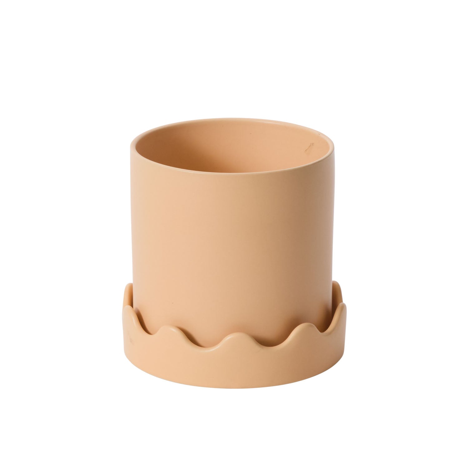 Pissaro Pot with Saucer Set of 4 By Accent Decor | Planters, Troughs & Cachepots | Modishstore - 15